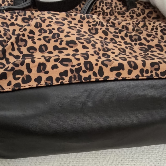 Fossil Animal Print Tote - Brown and Black - Picture 2 of 7